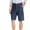 Blue, variant on USSUMA Fashion Men's Pocket Zipper Classic Cargo Shorts Pants Summer Clearance Blue XXL
