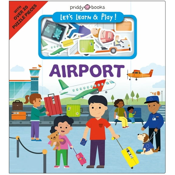 Let's Learn & Play Airport (Let's Learn & Play!), (Board Book)
