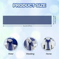 thumbnail image 3 of Lavish Cover Premium Glossy Chair Sash, Washable Decorative Bows for Weddings, Parties, Home Decor(Royal Blue, 30 Packs), 3 of 8