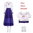 thumbnail image 1 of Encanto Luisa Madrigal, disfraz de Cosplay, vestido para mujer, Luisa, Cosplay, vestidos de princesa, ropa, disfraces de Halloween para adultos, 1 of 5