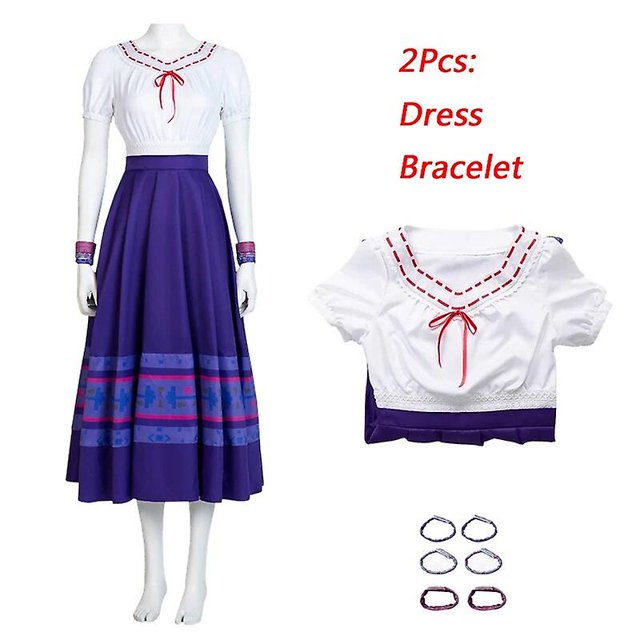 Encanto Luisa Madrigal, disfraz de Cosplay, vestido para mujer, Luisa, Cosplay, vestidos de princesa, ropa, disfraces de Halloween para adultos