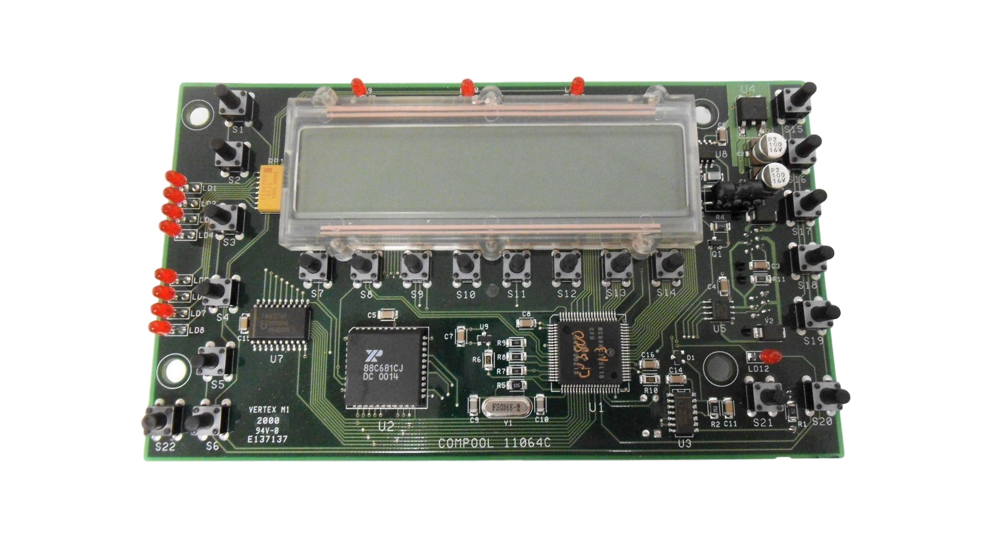 Compool PCCP3800 CP3800 Remote PCB replaces P3400 CP3600, CP3400 CP3820