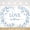 Blue, variant on Love in Bloom Bridal Shower Backdrop Blue Floral Wedding Shower Background Engagement Wedding Bachelorette Party Decorations Banner Photo Booth Props
