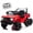 12VRed-4WD, variant on Xuanlur 12V Ride on Electric Truck Car for Kids, 12V Kids Electric Vehicles w/ Remote Control, 4 Wheel Suspension, USB, Bluetooth, Power Display, Battery Powered Ride on Toys for Boys Girls (Black)