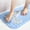 Blue, variant on Non-Slip Bath Mat with Drain Holes & Suction Cups - Quick Dry Anti Mold Shower Floor Mat for Tub, Machine Washable Feet Massage Rug, Green (27.5x15.7 Inch)‌
