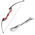 thumbnail image 3 of Baohd Bow Accessories Bowstring Assist Abrasion Resistant Outdoor Fast Flight Archery Stringer Lightweight Winding Rope Black white 70inch 1Set, 3 of 6