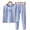 Blue B, variant on Toddler Kids Thermal Underwear Pajamas Set for Girls Boys 4-14 Years Youth Long Johns Sleepwear Pjs Outfit Fall & Winter Unisex Cotton Jammies Loungewear