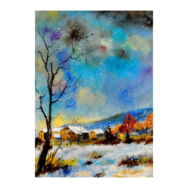 16 x 20 pulgadas DIY pintura al óleo sobre lienzo pintura por número Kit paisaje animales