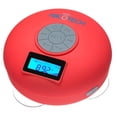 thumbnail image 2 of Abco Tech Water Resistant Bluetooth Shower Speaker, Red 5" Diameter, 2 of 4