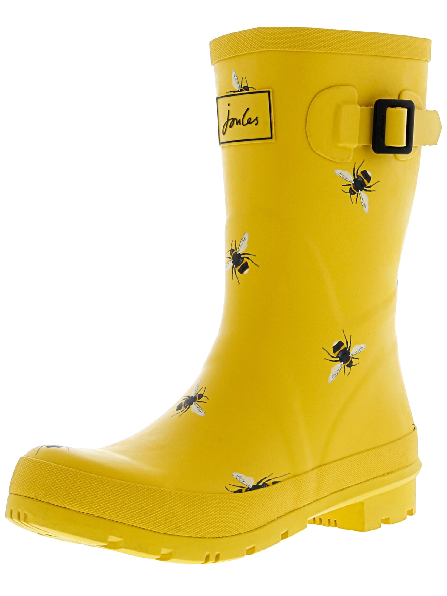 joules gold bee wellies