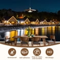 thumbnail image 3 of Wall Mural Peel and Stick Boathouse row philadelphia night historic architecture Self-Adhesive Wallpaper Removable Wall Decal Wall Sticker Home Decor for Living Room Bedroom 100"x144", 3 of 8
