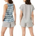 thumbnail image 2 of Lucky Brand Women's 3-Piece Sleepwear Set, Heather Gray, L, 2 of 2