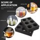 thumbnail image 2 of 2 Pcs Coffee Mug Holder Beverage Carrier Drink Carrier Holder Drink Packaging Tray Take Out Cup Holder, 2 of 2