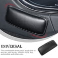 thumbnail image 3 of Speravity Rodillera Universal para coche, cojín elástico para vehículo, consola central cómoda, soporte para piernas y muslos, almohada protectora Ventana automotriz Negro Speravity VI015711-01B, 3 of 6