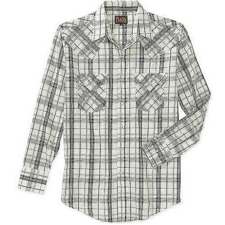 Plains - Big Men's Long Sleeve Western