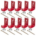 thumbnail image 2 of (Lot of 10) Universal Fire Extinguisher Wall Hooks, Mounts, Brackets, Hanger for 15 to 20 Lb. Extinguisher - Free Screws & WASHERS Included, 2 of 2
