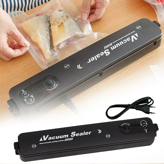NANDIYNZHI Big Deals Mini Household Vacuum Sealer Compact Design Powerful Suction Variable Sealing System Wet And Dry Modes Easy To Operate Kitchen Automatic Food Sealer External Vacuum System