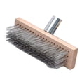 thumbnail image 1 of Cepillo de alambre de acero inoxidable para pisos de superficies rugosas de alta resistencia, herramienta de limpieza para fregar cubiertas, 20 cm, 1 of 14