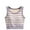 Purple, variant on fatyb Womens Striped Tank Tops with Built in Bra Cropped Sleeveless Going out Padded Summer T Shirts