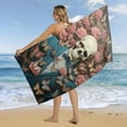 thumbnail image 4 of Guitar Skeleton Rock Microfiber Lightweight Beach Towel Quick Dry Absorbent Thin Towels for Swimming Pool Camping Beach Easy for Vacation Essentials, 4 of 7