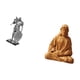 thumbnail image 5 of Estatua Figura Resina Figura Abstracta Arte Nórdico Adorno Estatua Del Sagrado Corazón De Jesús Figura Coleccionable Para Escritorio Gabinete Oficina Mesa Centro De Mesa Entrada Dormitorio, 5 of 8