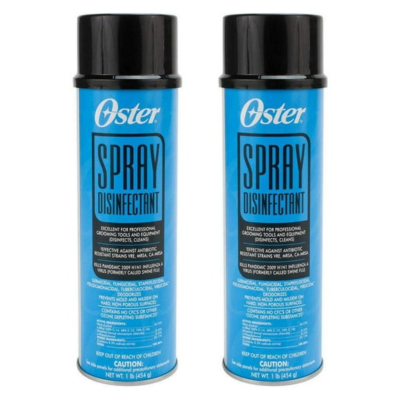 Oster Spray Disinfectant 16 oz. 2-Pack