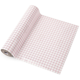 thumbnail image 1 of Clear Vinyl Transfer Paper Tape Roll-Red Alignment Grid Clear,Transfer Paper for Silhouette Cameo (12Inch X 50 Ft), 1 of 5