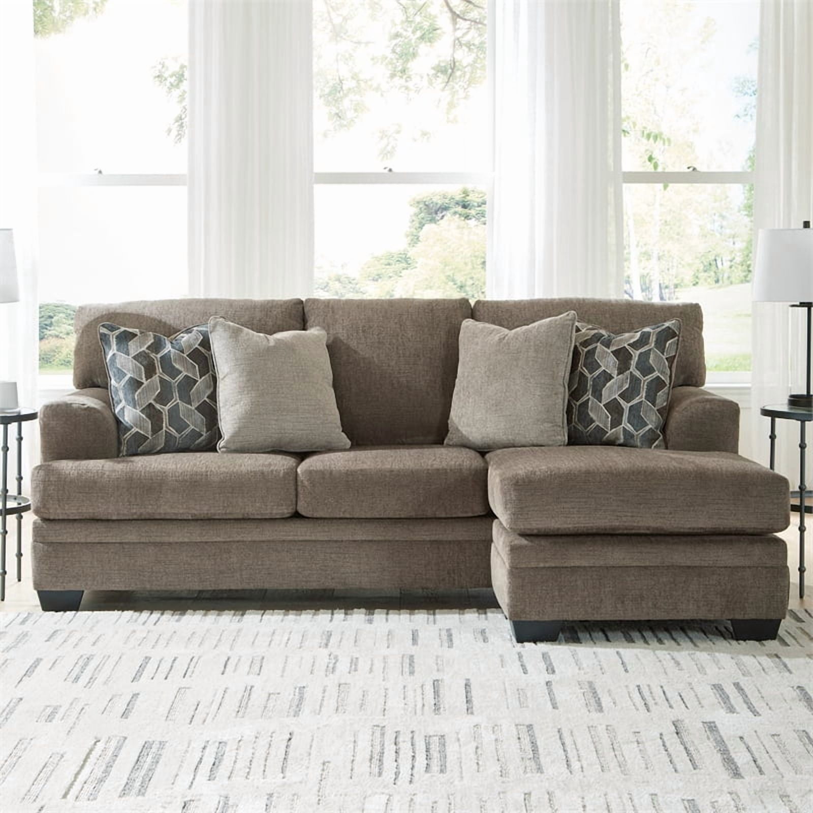 Ashley Furniture Stonemeade Nutmeg Sofa Chaise