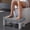 Gray #2, variant on Xiying Plastic Toilet Squat Stool with Roller Massage,Ol, Folding Step Stsquattool, Ing Potty, Bathroom Poop Stool, Squatting Posture Poop Stool for Adults with Non-Slip Feet-White