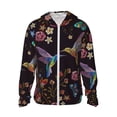 thumbnail image 1 of Balery Humming Bird Sudadera ligera de manga larga con capucha y protección solar UPF 50+ para hombre y mujer, ideal para pesca y running-Large, 1 of 7