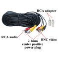 thumbnail image 2 of VideoSecu CCTV 10 Pack 50ft Audio Video Power BNC RCA Wire Security Camera Extension Cable Cord with Free Connectors b5p, 2 of 2