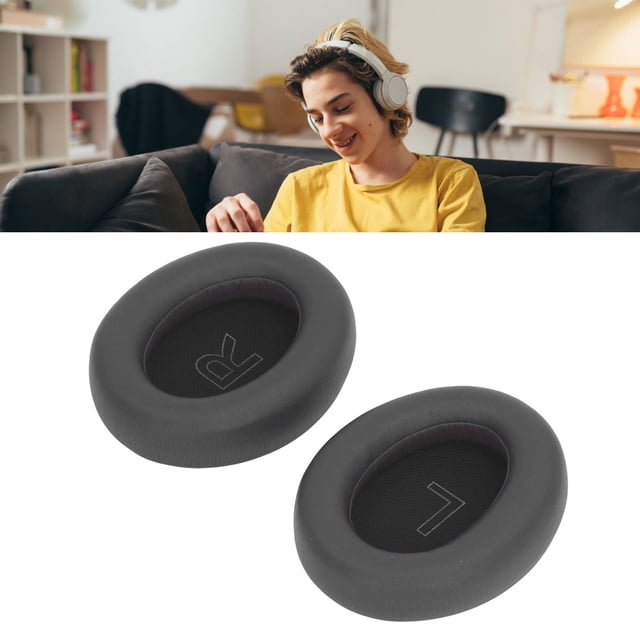 Almohadillas profesionales parauriculares, almohadillas de repuesto de cuero proteico parauriculares vida Q10/Life 2 Neo.