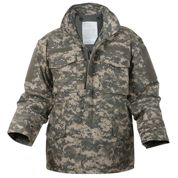 Digital Camouflage Ultra Force Army M-65 Field Jacket to Match the ACU ...