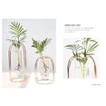 thumbnail image 4 of Coofit Vase à Fleurs Décoratif Transparent Vase Floral en Verre avec Support, 4 of 10