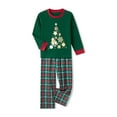 thumbnail image 3 of Miaouyo Family Matching Christmas Pajamas Set Baby Romper/Dog Clothes/Star Snowflake Ball Print Tops and Pants Sleepwear Set, 3 of 10