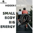 thumbnail image 6 of ROCKBROS Bike Bell, Hidden Bicycle Bell with Clear& Long Sound, Durable MTB Bell for 22.2/25.4/31.8 mm Standard Handlebar Size, More Than 100DB, Bike Horn for Adults or Kids Bike, 6 of 10