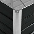 thumbnail image 2 of vidaXL Raised Garden Bed Galvanized Steel Green Planter Flower Box Multi Sizes, 2 of 212