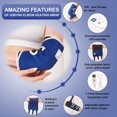 thumbnail image 3 of JOBYNA Elbow Heating Pad, Adjustable Tennis Elbow Pad for Men Women, 86&acirc;-158&acirc; & Auto Shut Off, Arm Heat Therapy for Golfer's, 3 of 8