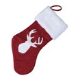 thumbnail image 4 of Fireplace Hanging Stocking, Christmas Wall Hanging Sock Light Comfortable  For Supermarkets For Shops ANGGREK Christmas Tree Stocking, 4 of 8