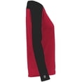 thumbnail image 4 of Holloway 223702.406.S Ladies Momentum Team Long Sleeve T-Shirt, Scarlet & Black - Small, 4 of 5