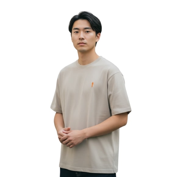 Playera T-Shirt BALR The Wall Box Silver Lining