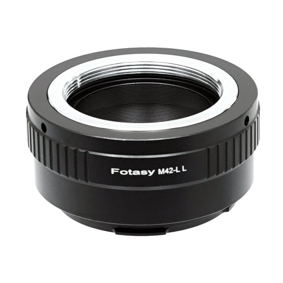 Fotasy Adjustable M42 42mm Screw Mount Lens to Leica L Adapter, Compatible with Leica TL2 TL T CL SL SL2 SL2-S and Panasnoc S1 S1R S1H S5 and Sigma fp fp L