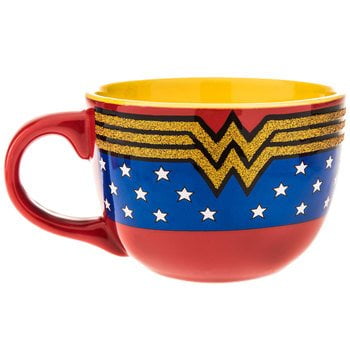 wonder woman soup mug
