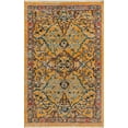 thumbnail image 2 of Rugs.com Lola Collection Rug – 2' x 3' Yellow Medium Rug Perfect For Entryways, Kitchens, Breakfast Nooks, Accent Pieces, 2 of 9