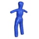 thumbnail image 3 of Muñeco de lucha para niños de 130 cm de alto, sin relleno, accesorio de entrenamiento de kickboxing profesional. azul, 3 of 9