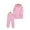 Gray, Pink, Khaki, Green, Beige, Brown, variant on XBASW Kids Baby Toddler Hooded Sweatshirt Jogger Pants Two Piece Set for Boys Girls Fall Winter Thick Sweatsuit Set Clothes 1-6T