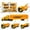 Yellow, variant on Godderr Kids Die-Cast Fire Truck Vehicles Sets, Alloy Fire Engine Models Kids Boys Girls