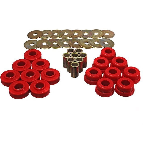 Body Mount Set - Compatible with 1973 - 1982 Chevy Corvette 1974 1975 1976 1977 1978 1979 1980 1981