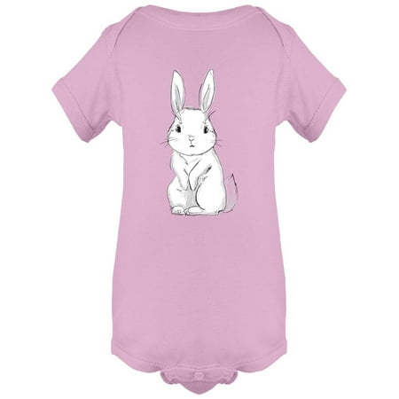

Cute White Bunny Design Bodysuit Infant -Image by Shutterstock 6 Months