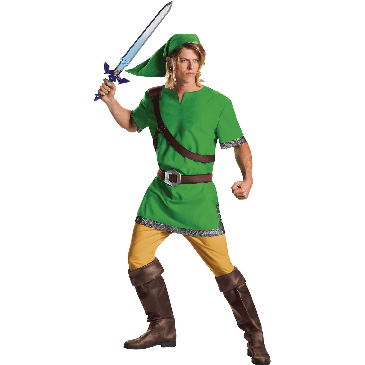 Link Costume Adult Legend of Zelda Halloween Fancy Dress